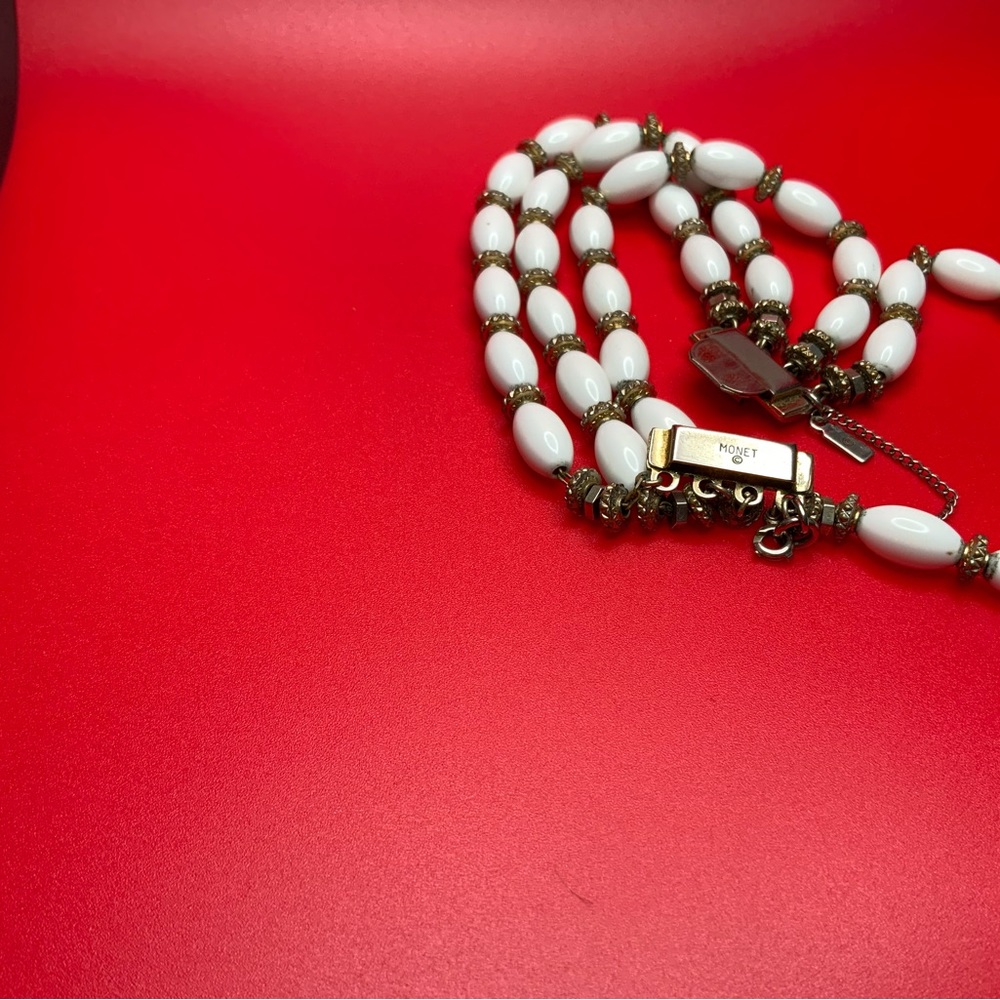 Good Pre owned condition  Monet bead bracelet